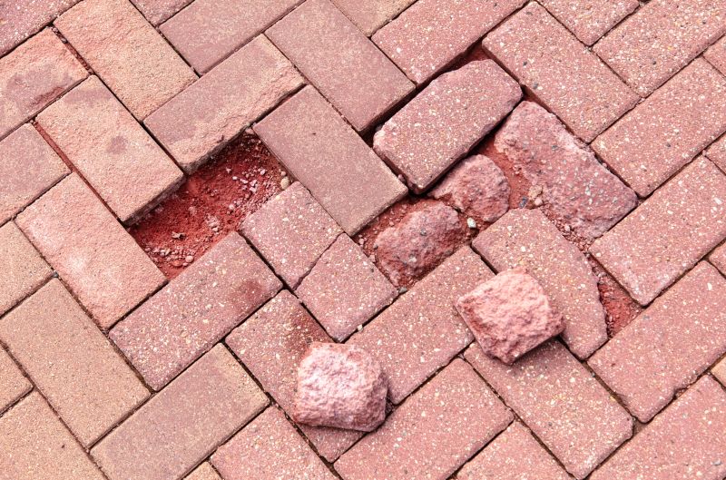 Brick Pathway Repair in Georgetown, TX