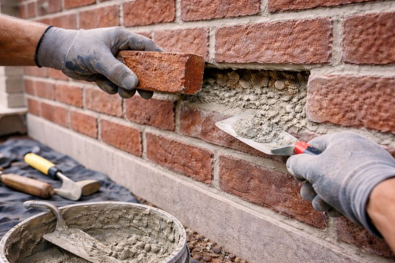 Brick Repair in Jarrell, TX