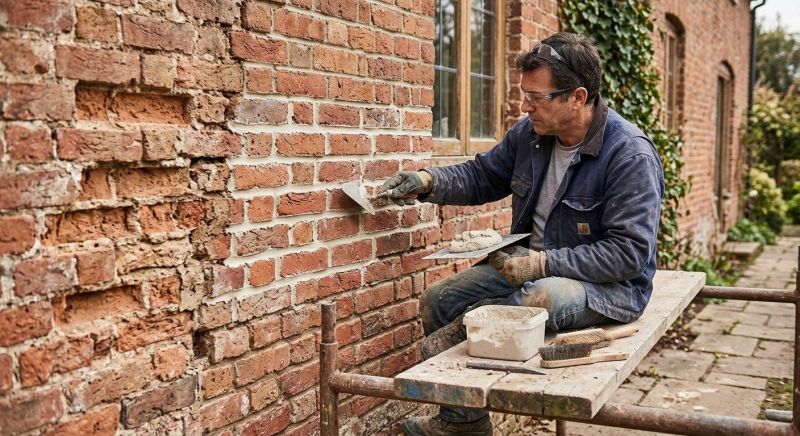 Brick Repair in Leander, TX
