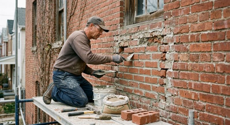 Brick Repair in Georgetown, TX