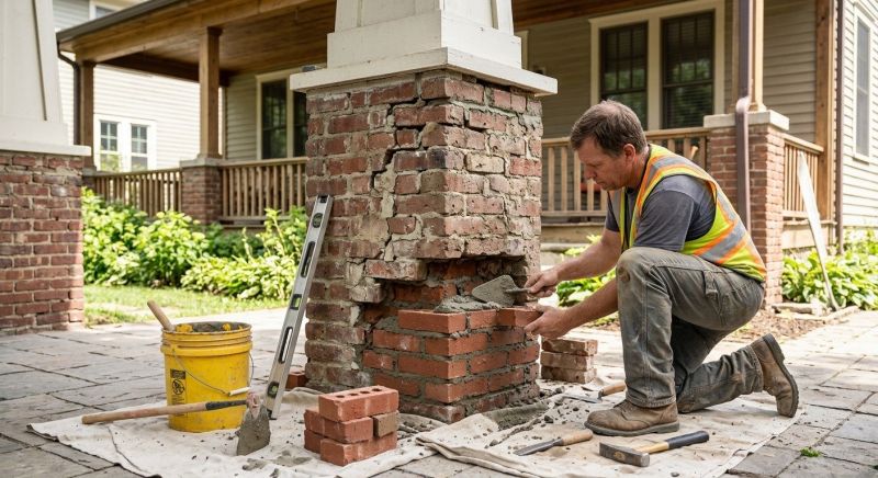 Brick Restoration in Leander, TX