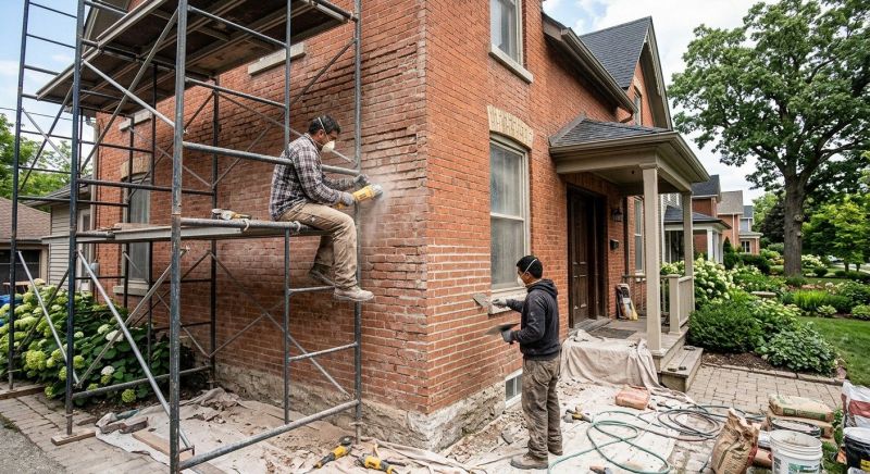 Brick Restoration in Round Rock, TX