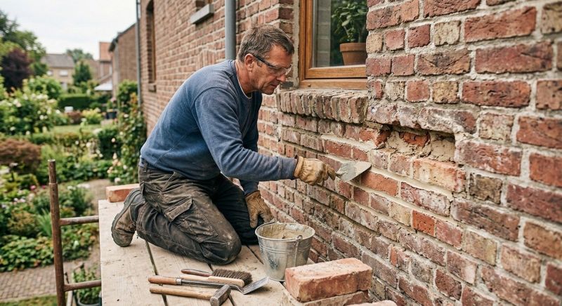 Brick Stairs Repair in Taylor, TX