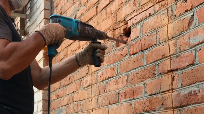 Brick Wall Repair in Cedar Park, TX