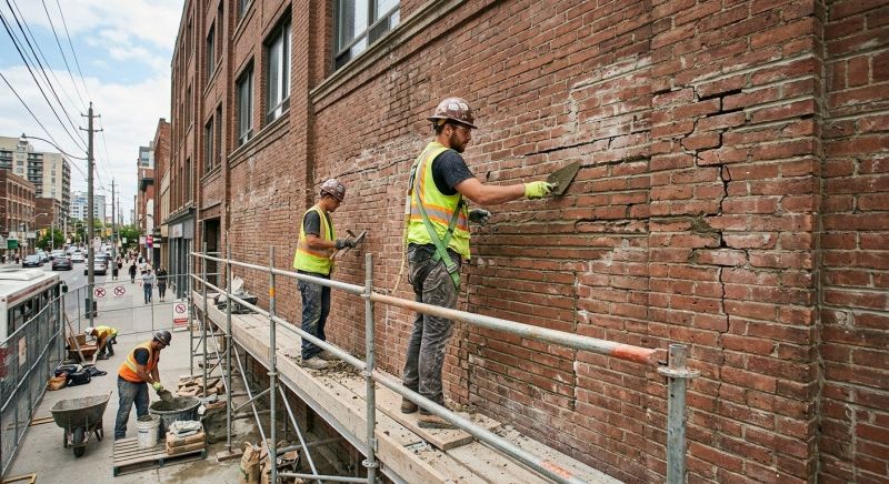 Commercial Brick Repair in Georgetown, TX