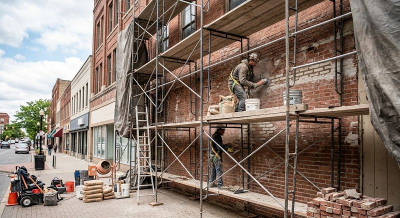 Commercial Masonry Repair in Pflugerville, TX