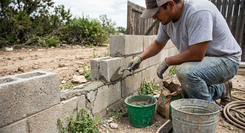 Concrete Block Repair in Cedar Park, TX