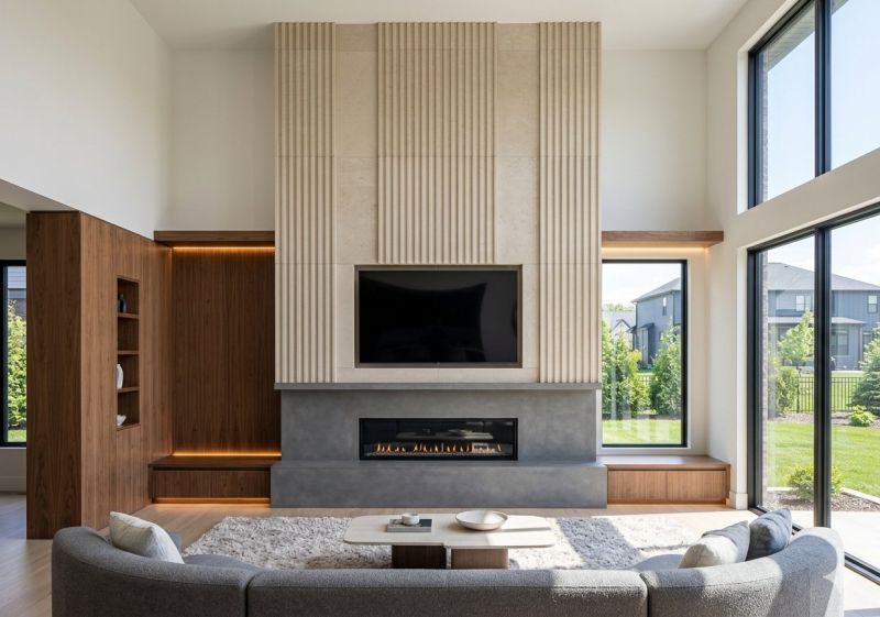 Stone Chimney Installation in Georgetown, TX