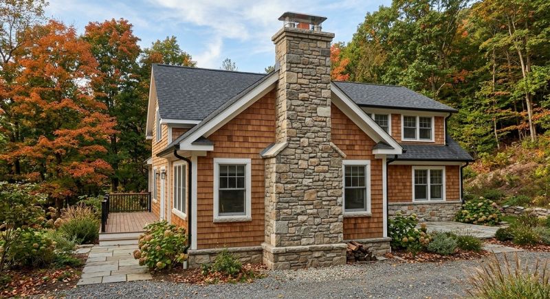 Stone Chimney Installation in Taylor, TX