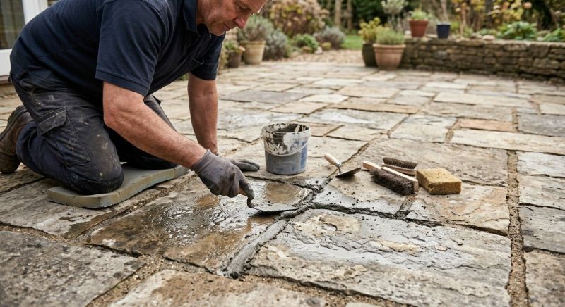 Stone Driveway Repair in Georgetown, TX