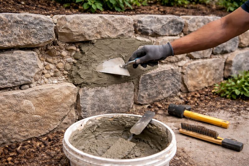 Stone Masonry Repair in Liberty Hill, TX