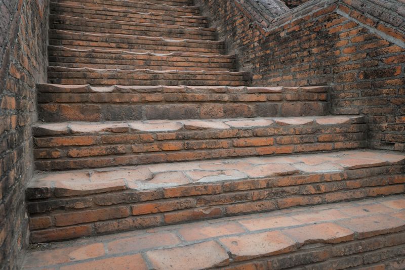 Stone Walkway Repair in Georgetown, TX