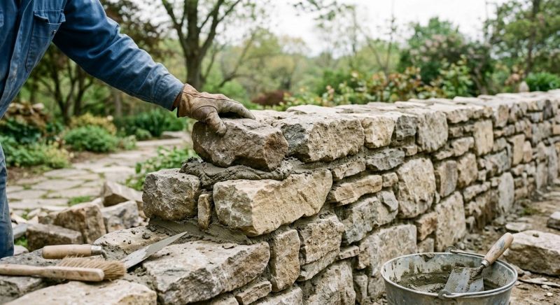 Stonework Installation in Bertram, TX