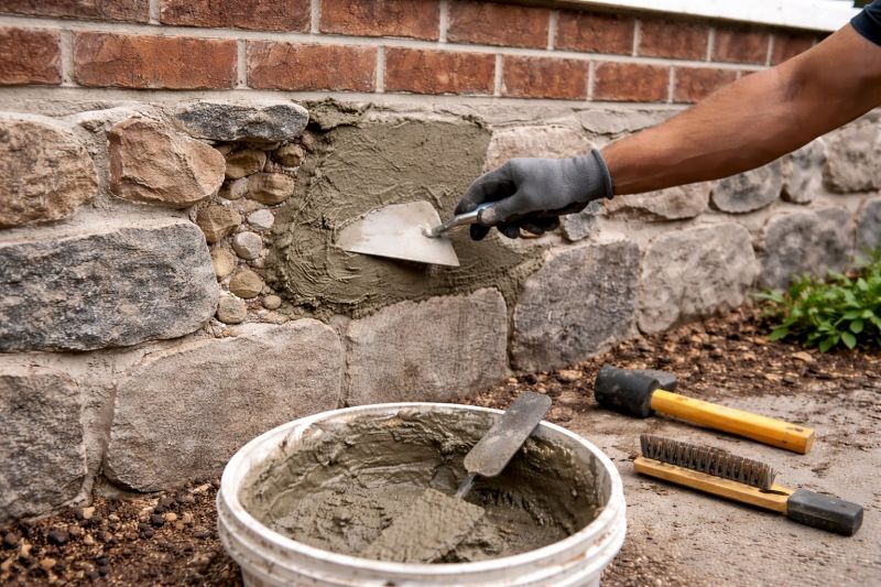 Stonework Repair in Bertram, TX