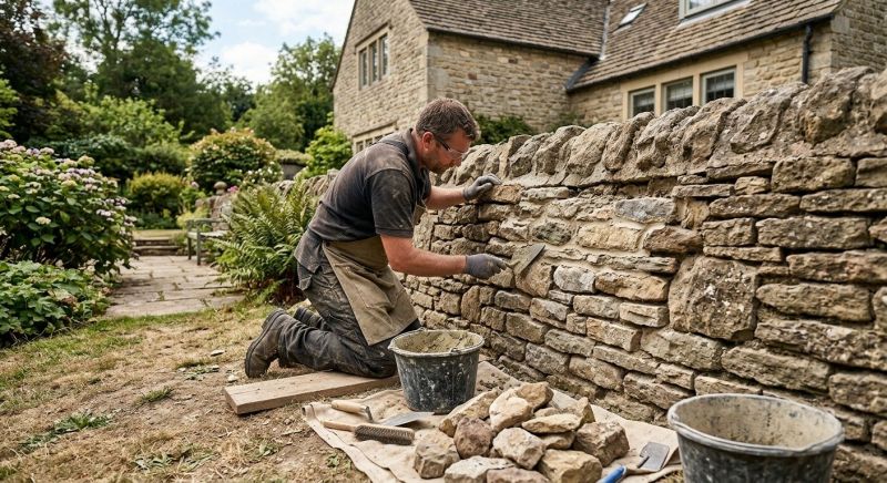 Stonework Repair in Salado, TX
