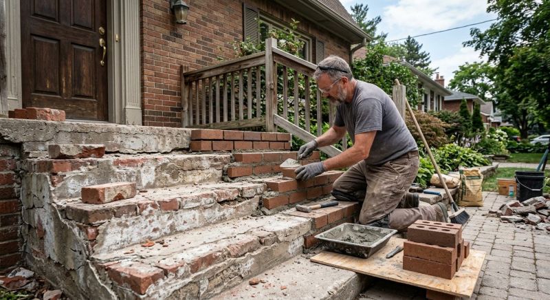 Stonework Repair in Salado, TX